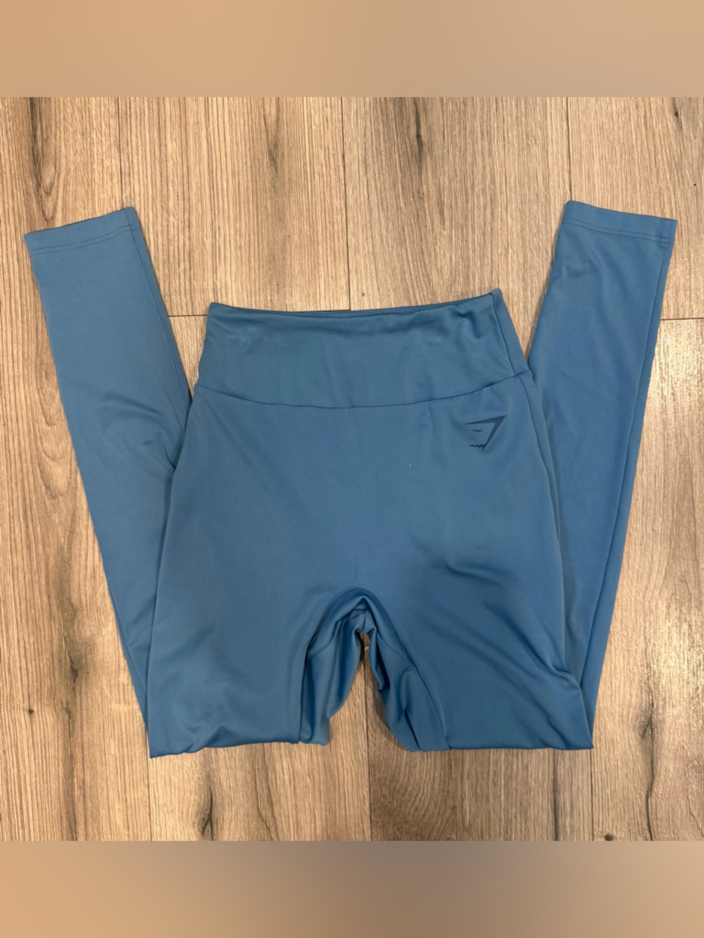 Gymshark Power Regular Leggings Coastal Blue Size S